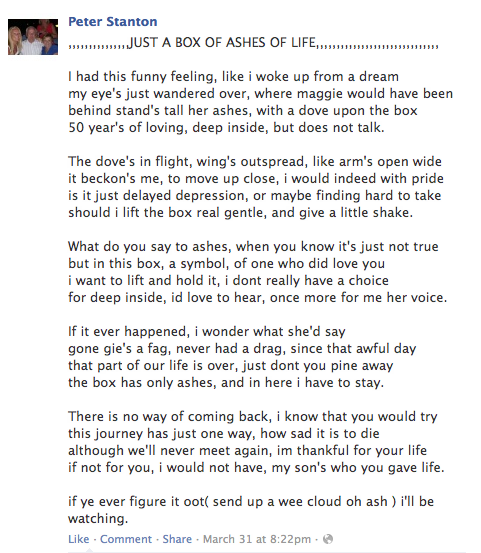 a poem for maggie