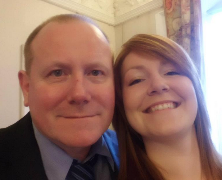 Lyndsey with dad