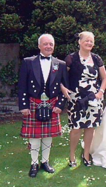 at Kerryanne's wedding