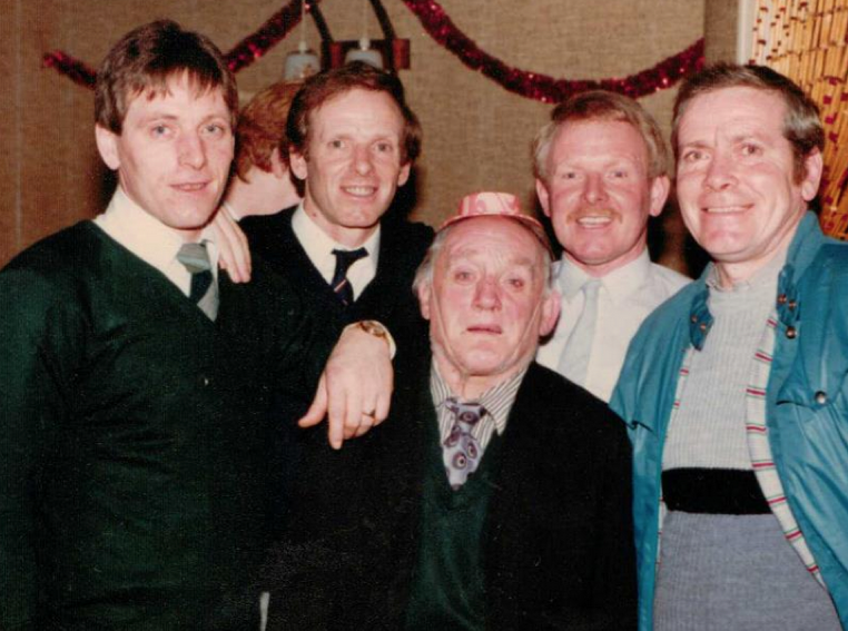 in happier times