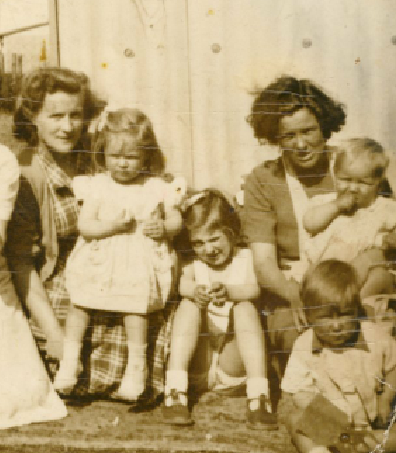 Joyce with Sandy and Eddie