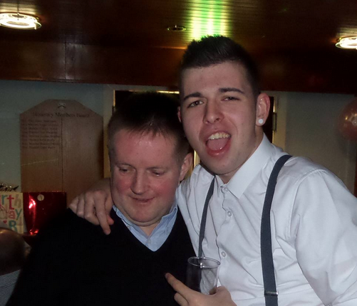 Son Graham and grandson Michael Graham and Michael Sutherland
