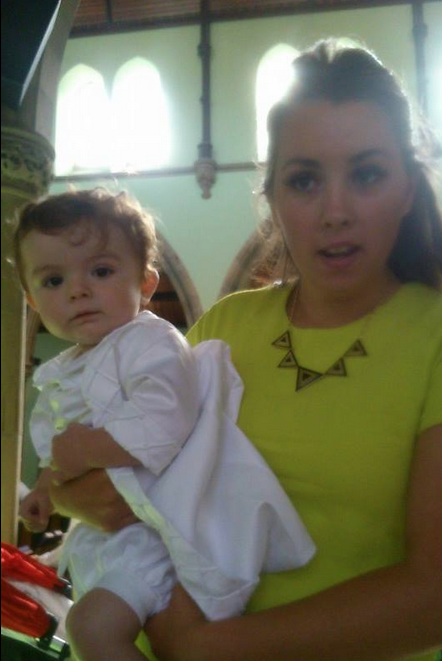 with mum